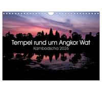Tempel rund um Angkor Wat (Wandkalender 2026 DIN A4 quer), CALVENDO Monatskalender: Tempel rund um Angkor Wat in Kambodscha
