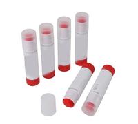 Tempera Paint Sticks en Vrac, Séchage Rapide des Bâtons de Peinture à Température Facile à Nettoyer 6 Pack pour la Classe (rouge)