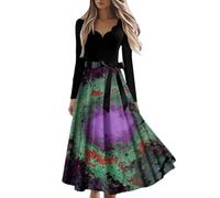 Tempérament Commute Jupe taille mi-haute beauté rétro tempérament manches longues couleur unie tube haut jupe robe de concours de beauté robes pour femmes, gris, S