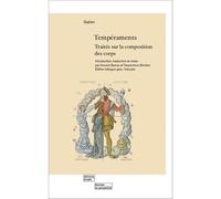 Tempéraments Traités sur la composition des corps Edition bilingue grec-français - Galien - Bhms - broché - Essai