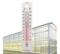 Température ambiante intérieure | Indicateur de moniteur mural - Jauge de température météorologique pour mur de jardin, pour serres, bureaux et entrepôts