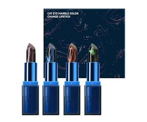 Température brillante - Baume de couleur léger, tache de lèvres nourrissante | Solution de teintes activées par un PH, kit d'accessoires de maquillage idéal pour la beauté de les jours, finition