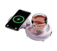 Temperature Control Beverage Coaster - Coffee Cup Warmer, Coffee warmerPlate | for Table Apartment Dormitory Tea Cafe Cold Weather Beverage Desktop, Desk Mug Warmer& Heating Pad