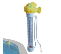 Temperature Meter, Floating Thermometer, 1.65x7.28x1.65 Inches, Accurate Temperature Readings, Cartoon Gauge for Outdoor, Indoor Use in Pool, Lake, Family, Shower and Children