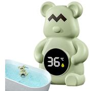 Temperature Sensor, Kids Bath Warmth, 5.51x3.35in Accurate Heat Indicator, Floating Bathtub Meter, Bear Shape Toy for Bathtubs, Hot Springs, Showers, Pools, Spas, and Outdoor Lakes