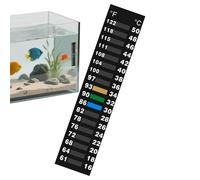 Temperature Sticker LCD Sensor Environmental Monitoring Stickers | Temperature Reading Strip | LCD Environmental Tracking Sticker For Aquarium Refrigerator Freezer Fermenting Brewing