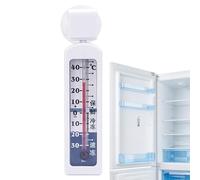 Températures de réfrigération,Compteur de température de congélateur de réfrigérateur,Thermomètre professionnel - Thermographe de réfrigérateur avec ventouse, jauge de refroidissement suspendue, plage