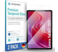 Tempered Glass [2 Pieces,Clear] for Lenovo Tab M11 2024,HD Glass Screen Protector,Anti-Scratch,Bubble-Free,9H Hardness,0.3 mm,Ultra Transparent,Heavy Duty