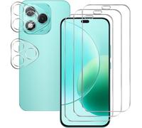 Tempered Glass Compatible With Honor 400 Lite 5g Screen Protector 3 Pieces And 2 Pieces Rear Camera Protector, 9h Hardness Anti Scratch Hd Screen Protector For Honor 400 Lite 5g