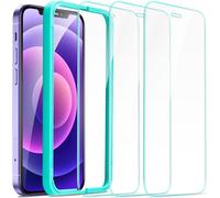 Tempered Glass Compatible With Iphone 6.1 Inch 12 And 12 Pro, Pack Of 3 With Free Installation Template, Size Goes With-Case Screen Protector