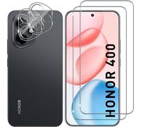 Tempered Glass For Honor 400, 2+2 Pieces Screen Protector + Rear Camera Film, 9h Hardness Hd Bubble-Free Anti-Scratch Tempered Glass Screen Protectors
