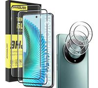 Tempered Glass For Honor Magic 6 Lite 5g, 2 Piece Screen Protectors + 2 X Rear Camera Protectors, Ultra Resistant Glass Protector, Hd Clarity, Bubble-Free, Anti-Scratch