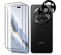 Tempered Glass For Honor Magic 6 Pro, 2+2 Pieces 3d Cover Screen Protector Film And Rear Camera Protector, 9h Hardness High Definition