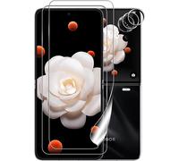 Tempered Glass For Honor Magic V Flip, 2 Pieces Screen Protector And 2 Pieces Rear Camera Protector, Hd Tpu Protector, Anti-Scratch, Bubble-Free