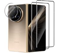 Tempered Glass For Honor Magic V5, 2 Pieces 3d Screen Protector And 2 Pieces Rear Camera Protector, 9h Hardness, Bubble-Free, Anti-Scratch, Easy To Install