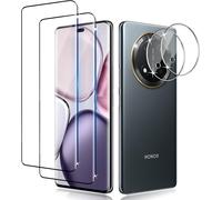 Tempered Glass For Honor Magic7 Lite 5g, 2 Pieces Screen Protector And 2 Pieces Rear Camera Protector, Anti-Scratch, 9h Hardness Glass, Hd Transparent Film For Honor Magic 7 Lite 5g