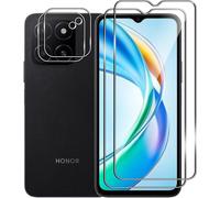 Tempered Glass For Honor X5b/X5b Plus, 2 Pieces Screen Protector Films And 2 Pieces Rear Camera Protectors, 9h Hardness, Hd, Anti-Scratch, Bubble-Free, Easy To Install