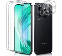 Tempered Glass For Honor X8b With Rear Camera Protector [3+3 Pieces], 9h Hardness [Bubble-Free] [Ultra Hd] Ultra Resistant Tempered Glass Screen Protector [Transparent]