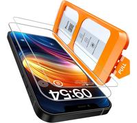 Tempered Glass For Iphone 12/12 Pro 6.1 Inch, Automatic Dusting Bubble-Free, 9h Hardness, Compatible Phone Cases, Full Coverage Protection, 2 Pieces