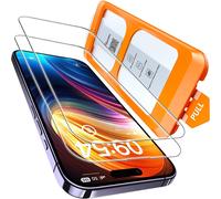 Tempered Glass For Iphone 14 Pro 6.7 Inch, Automatic Dust Removal, Bubble Free, 9h Hardness, Compatible Phone Cases, Full Coverage Protection, 2 Pieces