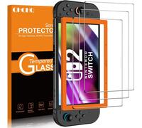 Tempered Glass for Nintendo Switch 2 [7.9 Inch] Model 2025,Military Grade Screen Protector,[Full Coverage],Ultra Top 9H + HD Glass Film [3 Pieces]