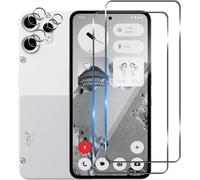 Tempered Glass For Nothing Cmf Phone 2 Pro, 2 Pieces Screen Protector Film And 2 Pieces Rear Camera Protector, Bubble Free, Double Protection