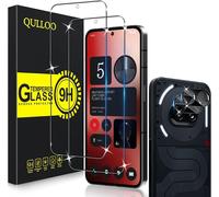 Tempered Glass For Nothing Phone 2a / 2a Plus / 2a+, 2 X Screen Protectors And 2 X Rear Camera Protectors, 9h Hardness Hd Clarity Anti-Scratch Glass Protection Film