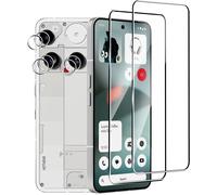 Tempered Glass For Nothing Phone (3), 2 X Screen Protectors And 2 X Rear Camera Protectors, 9h Hardness, Hd, Anti-Scratch, Bubble-Free, Easy To Install