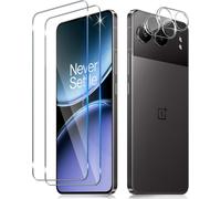 Tempered Glass For Oneplus Nord 4 5g With Rear Camera Protector [2+2 Pieces], 9h Hardness [Bubble-Free] [Ultra Hd] Ultra Resistant Tempered Glass Screen Protector [Transparent]