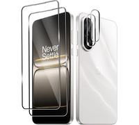 Tempered Glass For Oneplus Nord 5, 2 Piece Screen Protector And 2 Pieces Rear Camera Protector, 9h Hardness, Hd, Anti-Scratch, Bubble-Free, Easy To Install.
