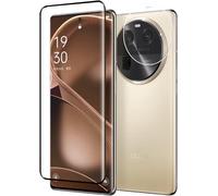 Tempered Glass For Oppo Find X6 5g, 1 Piece 3d Screen Protector Film And 1 Piece Rear Camera Protector, Bubble Free, Double Protection