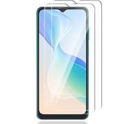 Tempered Glass for Oscal C30/C30 Pro [2 Pieces] + Rear Camera Protector [2 Pieces],9H Hardness/Bubble-Free/Anti-Scratch,Screen Protector Film for Oscal C30/C30 Pro