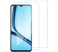 Tempered Glass For Realme Note 50/Realme C51/Readme C53 [2 Pieces], 9h Hardness, High Definition Screen Saver Film, Zero Bubbles Screen Protector