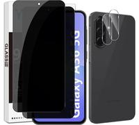Tempered Glass For Samsung Galaxy A36 5g Anti-Spy, 2 Pieces Privacy Screen Protector And 2 Pieces Rear Camera Protector For Samsung A 36 5g, 9h Hardness Anti-Spy Film