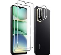 Tempered Glass For Xiaomi A5 4g, 2 Pieces Screen Protector Film And 2 Pieces Rear Camera Protector, 9h Hardness, Hd, Anti-Scratch, Bubble-Free, Easy To Install