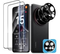 Tempered Glass For Xiaomi Mi 15 Ultra, 2 Pieces Screen Protector Films And 2 Pieces Rear Camera Protector, Anti-Scratch, 9h Hardness Glass, Hd Transparent