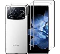 Tempered Glass For Xiaomi Mix Fold 4, 2 Pieces 3d Screen Protector And 2 Pieces Rear Camera Protector, 9h Hardness, Bubble-Free, Anti-Scratch, Easy To Install