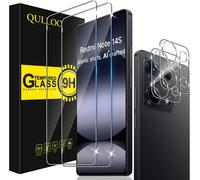 Tempered Glass For Xiaomi Note 14s, 2 Pieces Screen Protector And 2 Pieces Rear Camera Protector, 9h Hardness Film Protection Screen Hd Clarity Anti Scratch Glass Protection