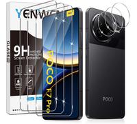 Tempered Glass For Xiaomi Poco F7 Pro / F7 Ultra 5g, 3 Pieces Screen Protector Film And 3 Pieces Rear Camera Protector For Mi Poco F 7 Pro/Ultra, 9h Hardness Glass, Bubble-Free