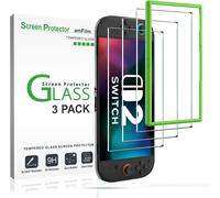 Tempered Glass Protection for Nintendo Switch 2 Model 2025 (3 Pieces),Screen Protector for Nintendo Switch 2