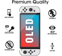 Tempered Glass Protection for Nintendo Switch OLED Model 2021 (3 Pieces),Screen Protector for Nintendo Switch OLED