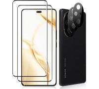 Tempered Glass + Rear Camera Protector Compatible With Honor 200 Pro, [2 + 2 Pieces] 9h Hardness Hd Transparent Tempered Glass Film, Screen Protector For Honor 200 Pro