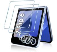 Tempered Glass Rear For Samsung Galaxy Z Flip 6 / Flip6 5g, 2 Pieces Screen Protector With 2 Pieces Rear Camera Protector, 9h Hardness Bubble-Free Film