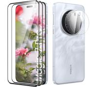 Tempered Glass Screen Protector For Honor Magic 7 Pro Full Screen, Edge-To-Edge, Bubble Free, Anti-Scratch, 2 Pieces Screen Protectors + 2 Pieces Camera Screen Protectors