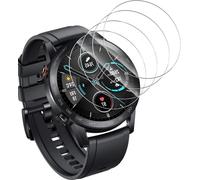 Tempered Glass Screen Protector For Honor Magic Watch 2 46 Mm [4 Pieces] 9h Hardness Tempered Glass, Bubble-Free/High Definition Glass Screen Protector For Honor Magic Watch 2 46 Mm