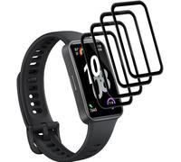 Tempered Glass Screen Protector For Huawei Band 10 [4 Pieces], Pmma Composite Protective Film, Hd/Anti-Scratch, 3d Curved Screen Protector For Huawei Band 10
