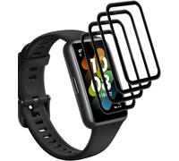 Tempered Glass Screen Protector For Huawei Band 7 [4 Pieces], Pmma Composite Protective Film, Hd/Anti-Scratch, 3d Curved Screen Protector For Huawei Band 7