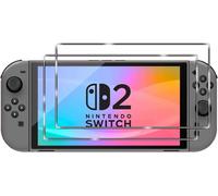 Tempered Glass Screen Protector For Nintendo Switch 2, 9h Hardness, Hd, Anti-Scratch, Bubble-Free, Easy To Install
