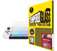Tempered Glass Screen Protector for Nintendo Switch OLED (Pack of 2)