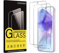 Tempered Glass Screen Protector For Samsung Galaxy A55 5g/Samsung Galaxy A35 5g 2 Pieces, 9h Hardness Anti-Scratch Bulless Transparent Hd High Sensitivity Screen Protector